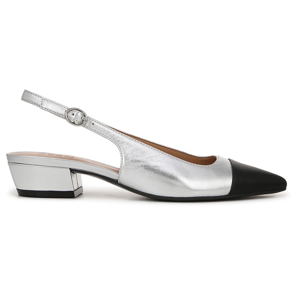 Naturalizer Banks Cap Toe Slingback Heels NIB